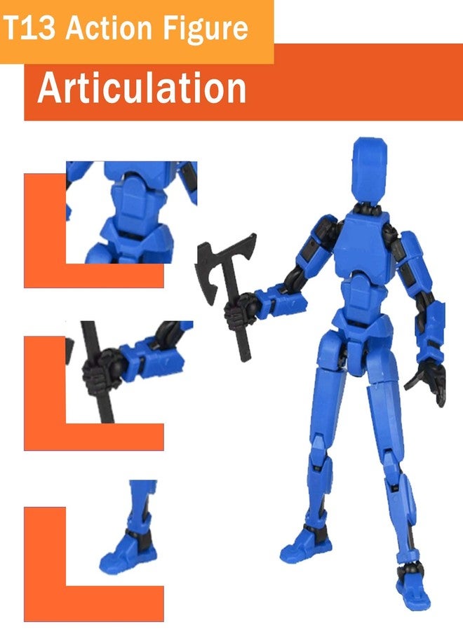 NUDFSY He Man Action Figure, Design Unique T13 Action Figure That Can Stimulate Creativity, Manual Assembly Required - Image 4